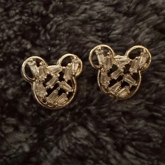 Jewelry - Gold Mickey Earrings